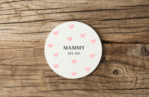 New Parents Coaster: Mammy