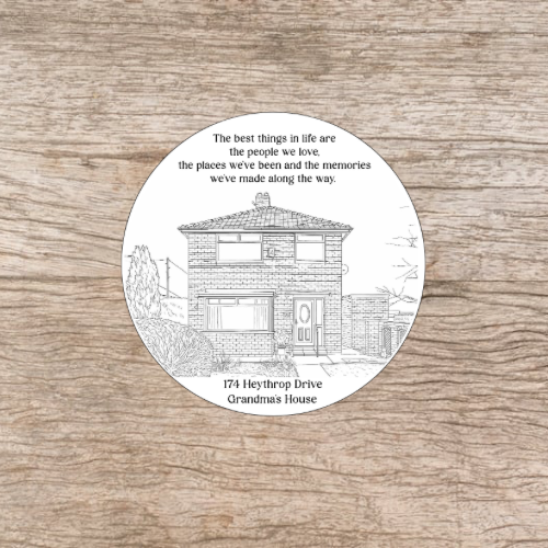 Ceramic Customised Home Coaster