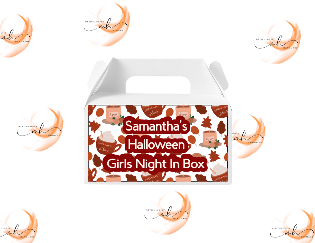 Cutesy Girls Night In Halloween Party Box