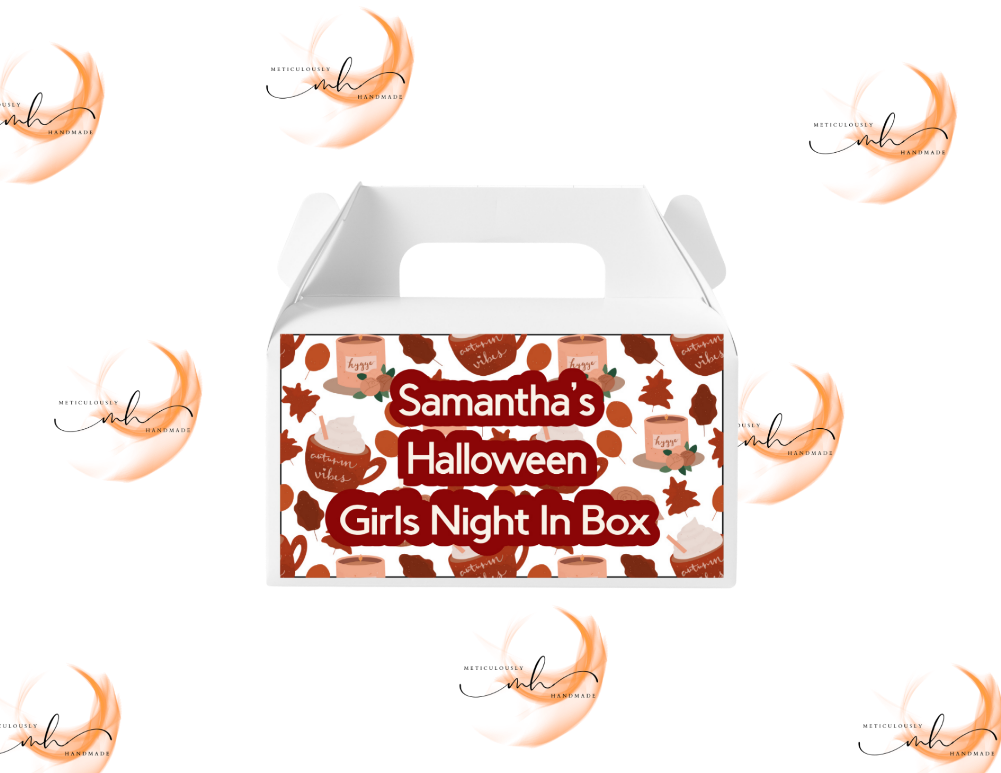 Cutesy Girls Night In Halloween Party Box