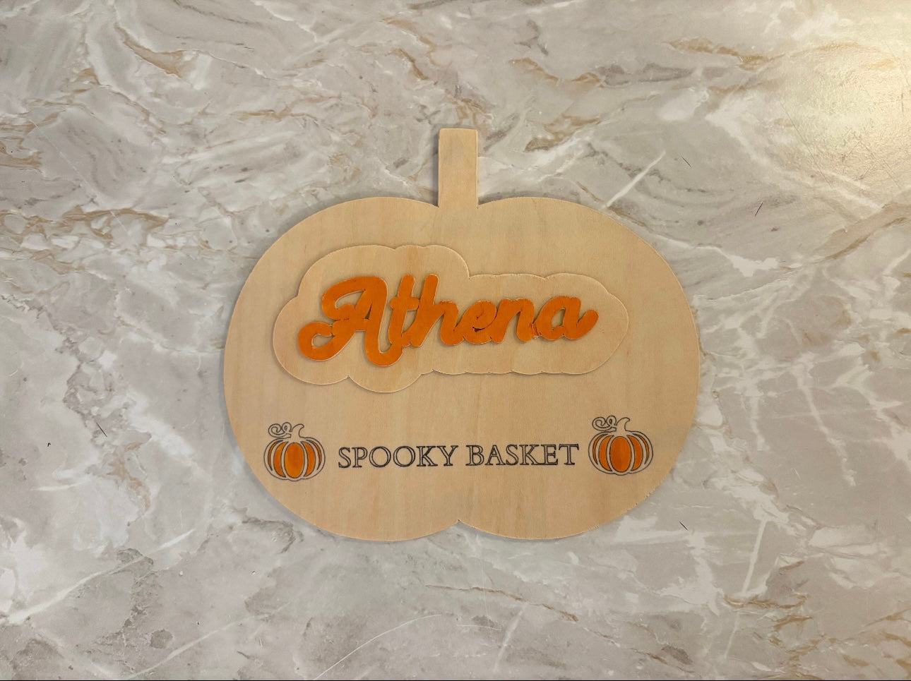 Spooky Season Wooden Plaque