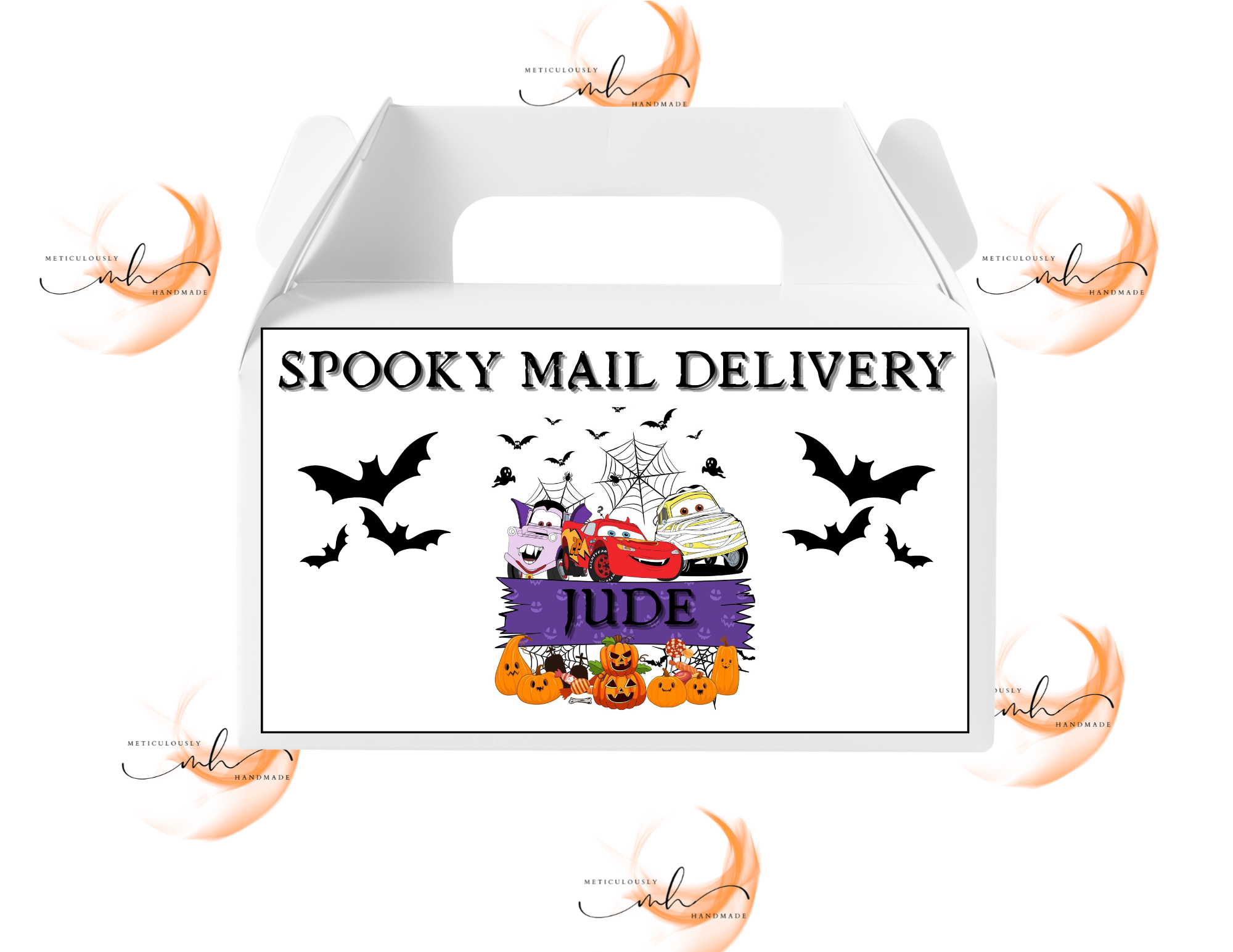 Lightning McQueen Halloween Party Box