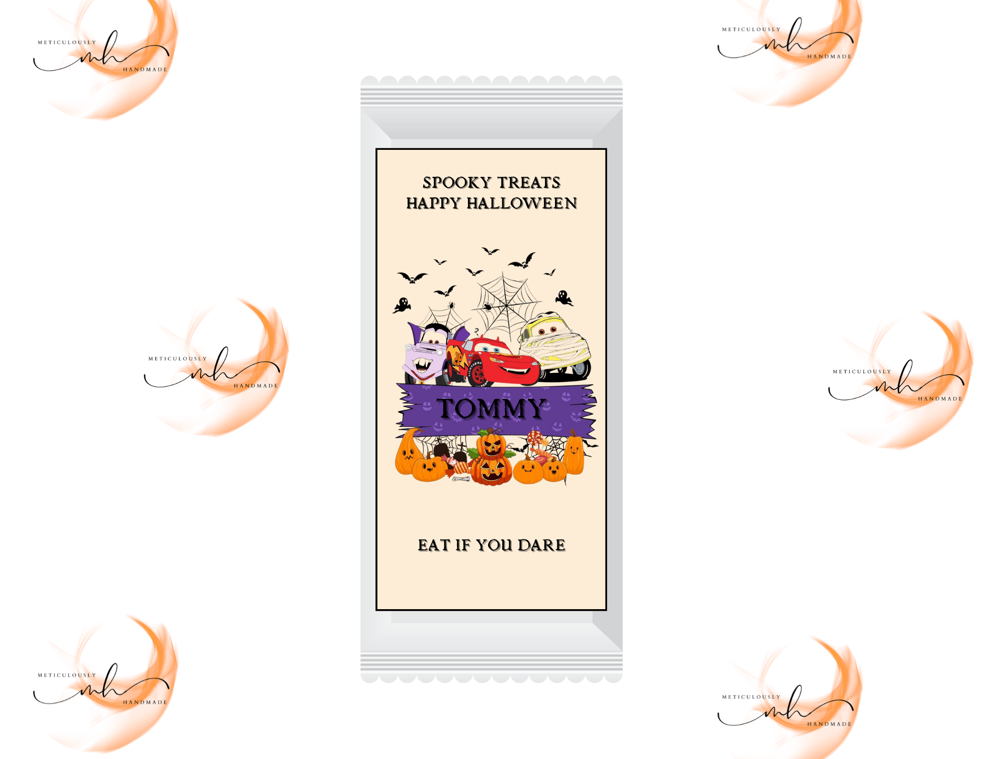 Lightning McQueen Chocolate Favours