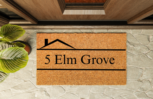 Address Door Mat