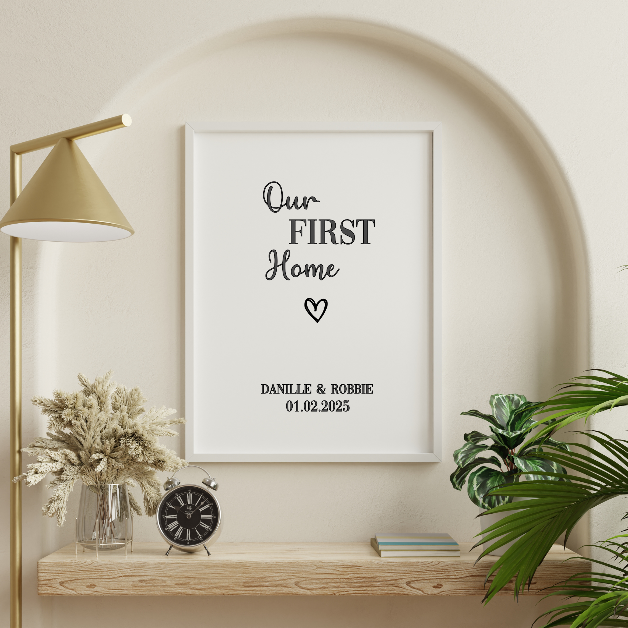 Our First Home Print
