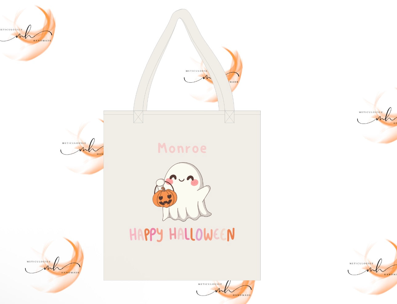 Halloween Trick or Treat Tote