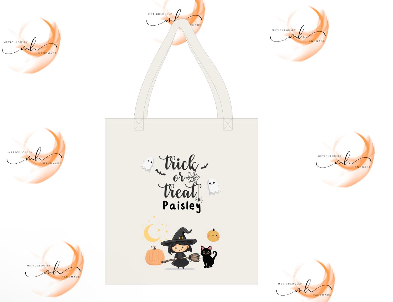 Halloween Trick or Treat Tote