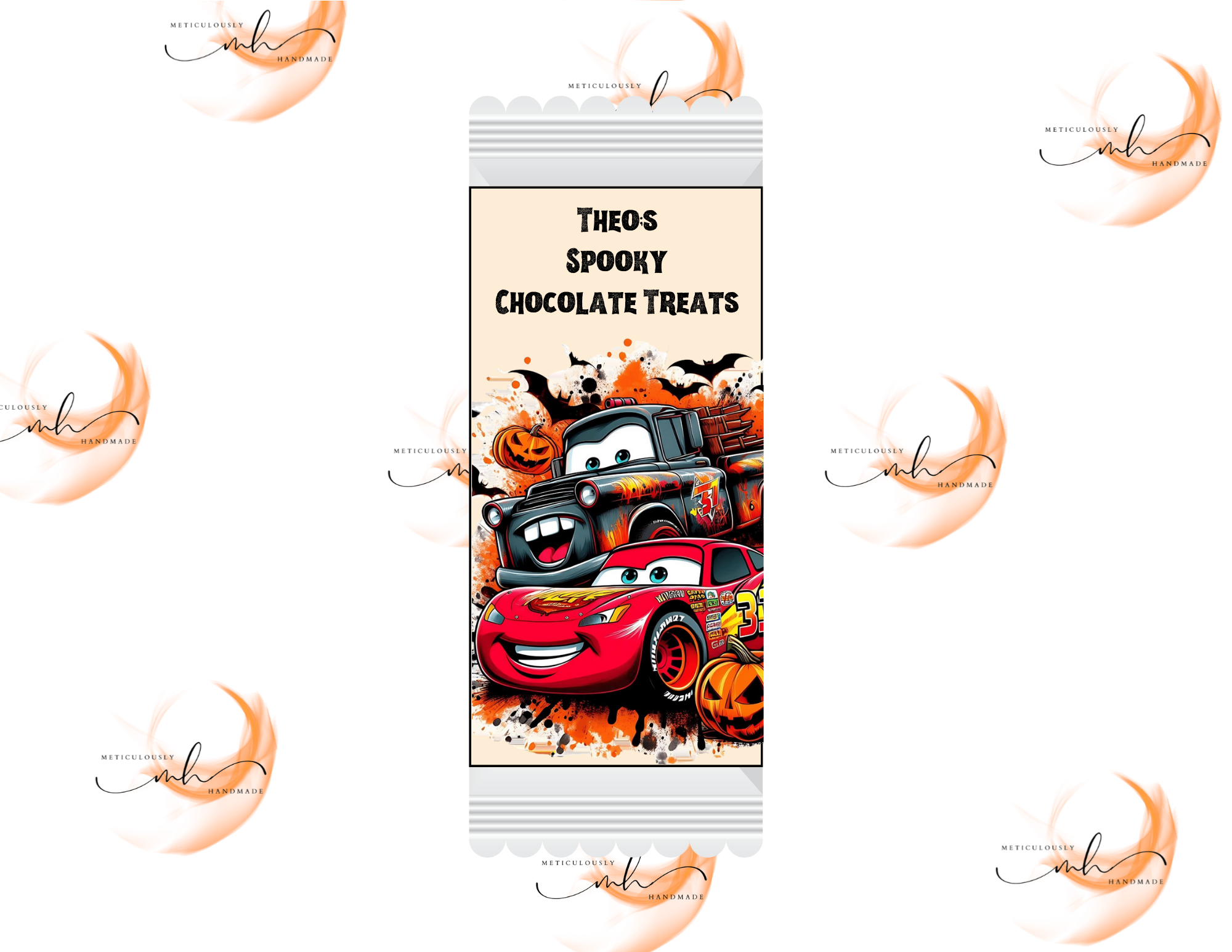 Lightning McQueen Chocolate Favours
