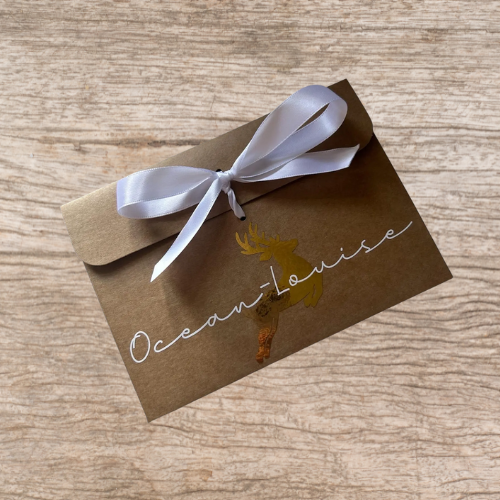 Christmas Bow Envelopes