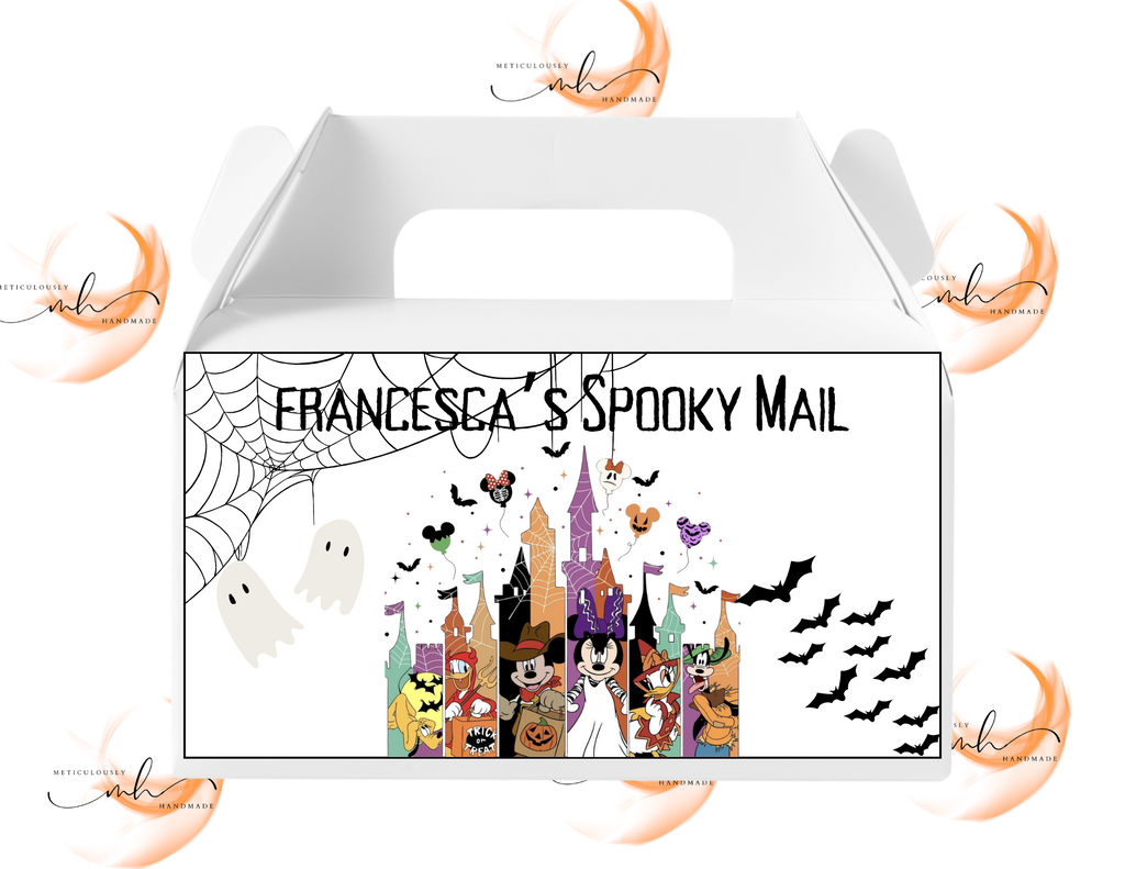 Disney Characters Halloween Party Box