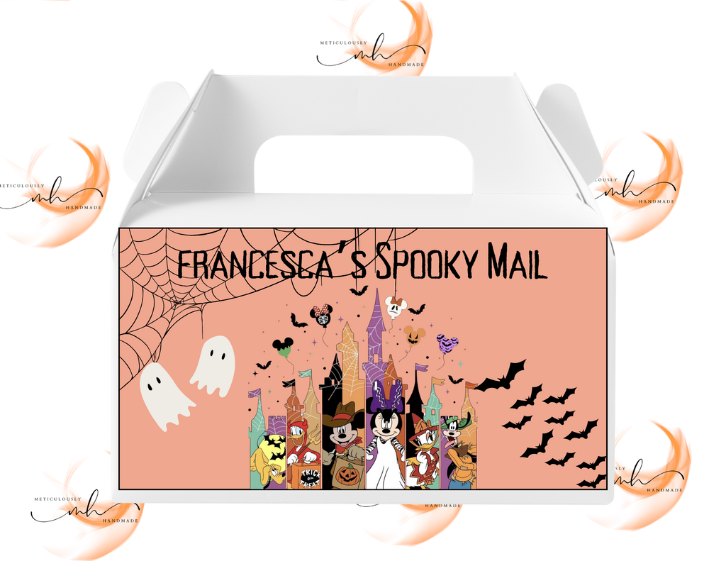 Disney Characters Halloween Party Box