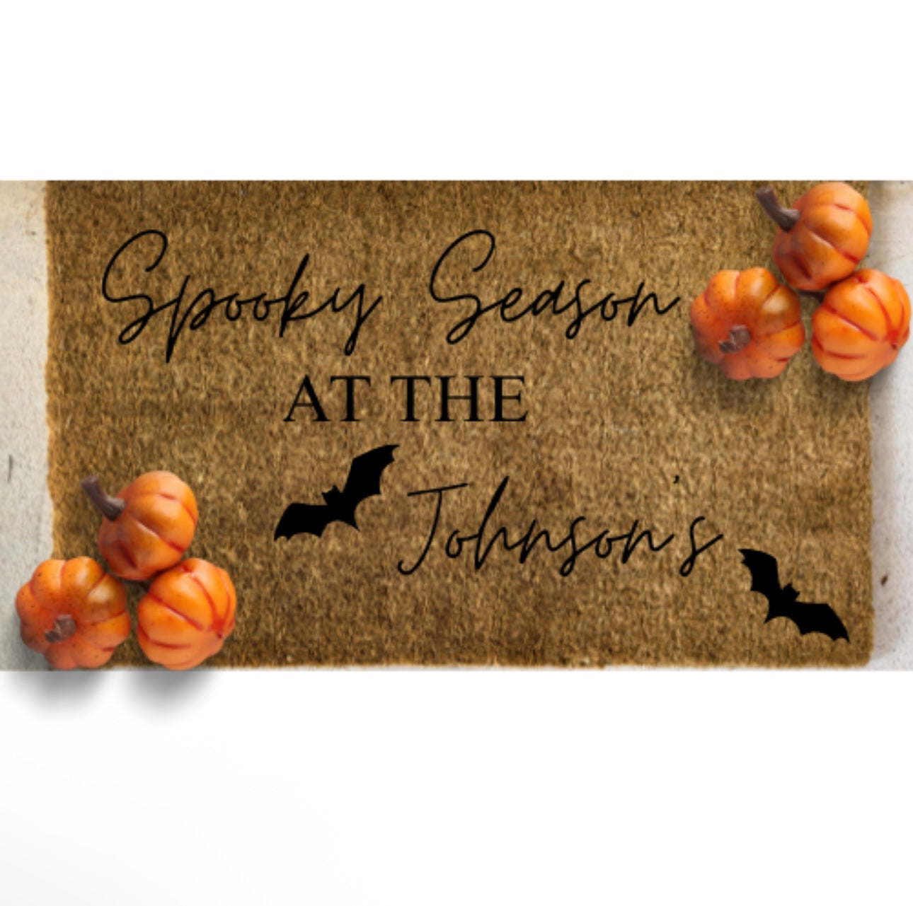 Halloween Family Door Mat