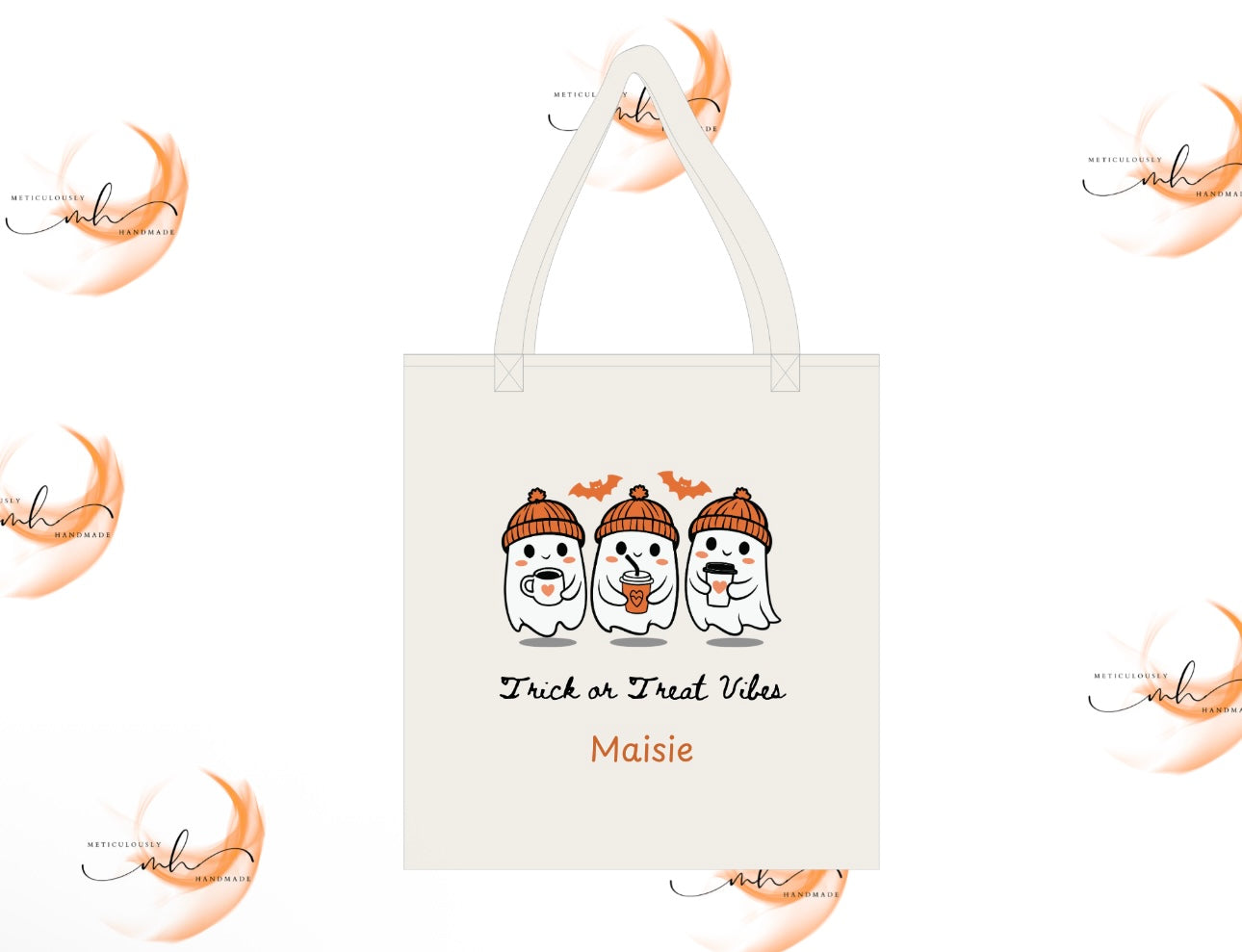 Halloween Trick or Treat Tote