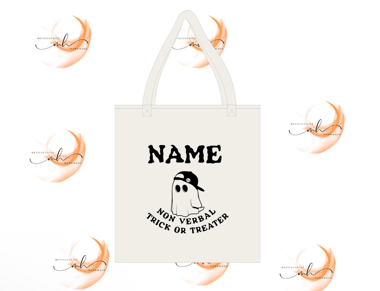 Non-Verbal Trick or Treat Tote