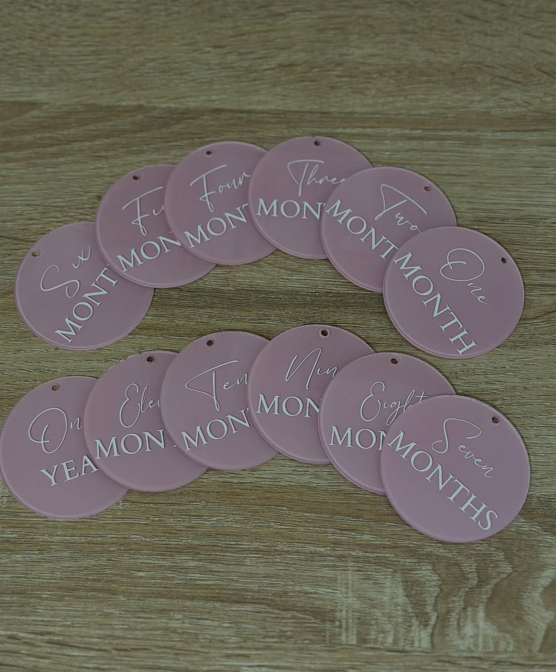 Acrylic Milestone Discs