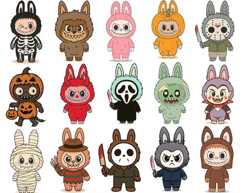 Cutesy Labubu Chocolate Favours