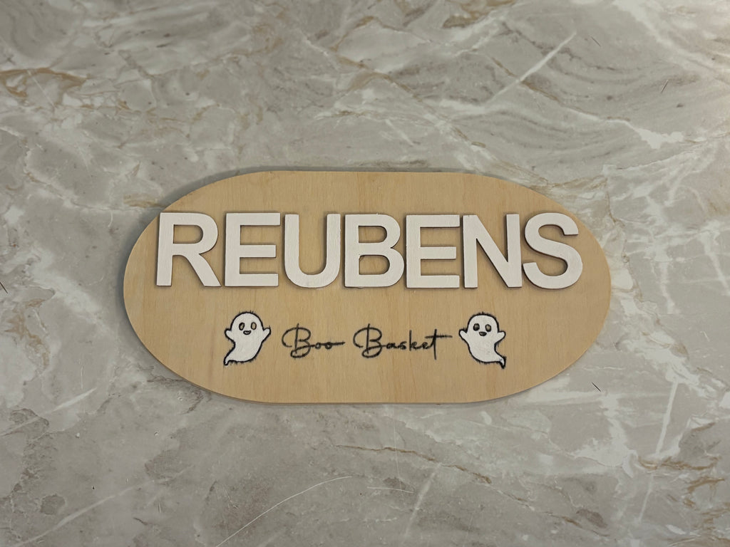 Spooky Season Wooden Plaque