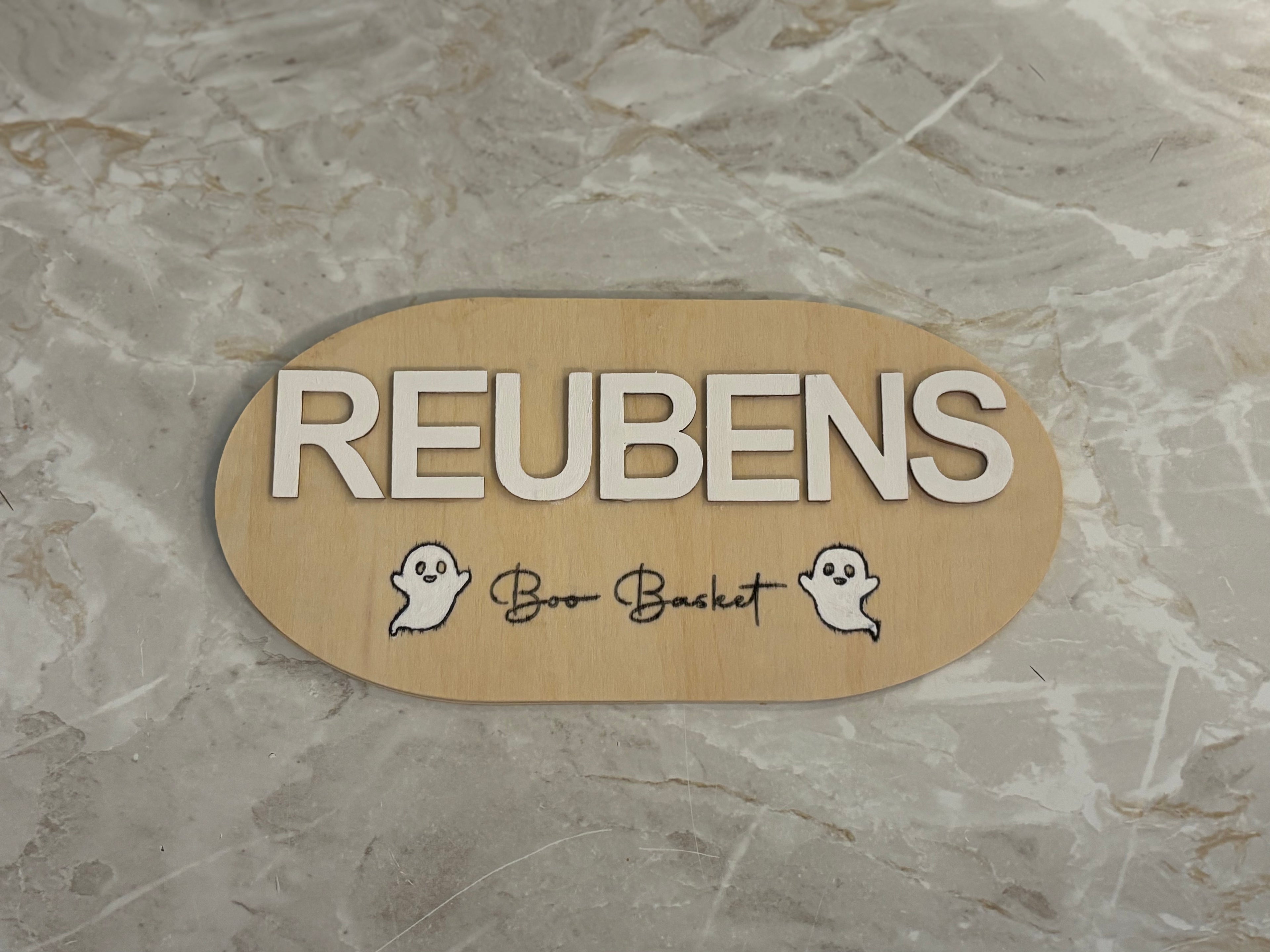 Spooky Season Wooden Plaque