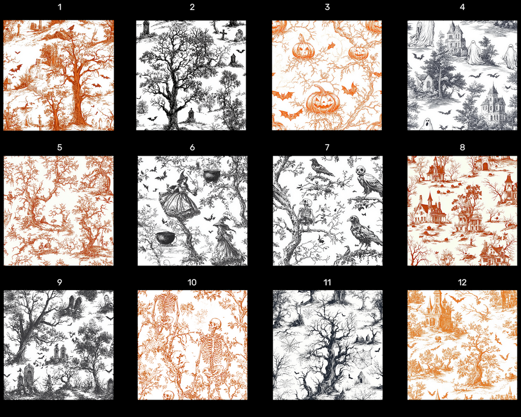 Toile De Jouy Halloween Party Box