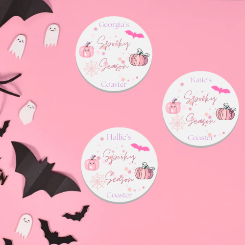 Cutesy Spooky Season Coaster